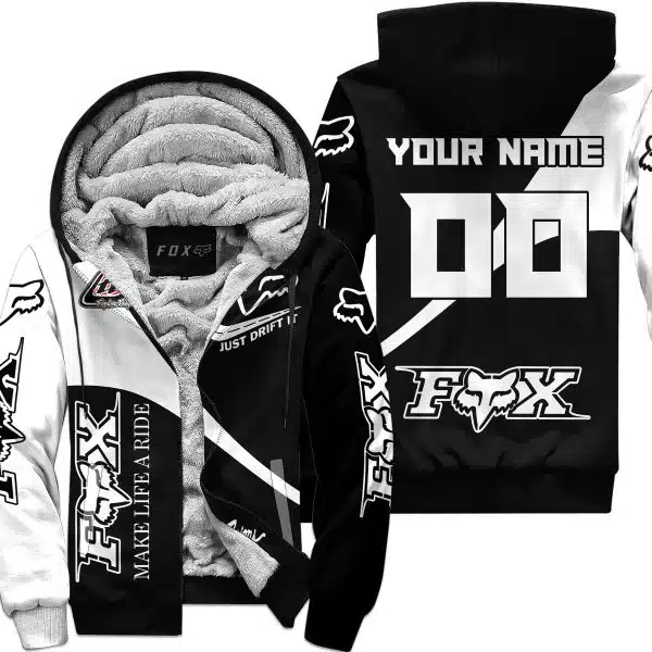 Make Life A Ride Just Send It – Troy Lee Designs - Fleece Zip Hoodie