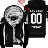 Custom Name Racing - Limited Edition - Fly Racing- White - Fleece Zip Hoodie
