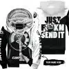 Just Fkcn Send It - 3d All Over Printed - Can Am - Fleece Zip Hoodie