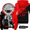 Too Fast To Live Too Young To Die - 3d All Over Printed - Can Am Red - Fleece Zip Hoodie