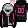 Custom Name Racing - Limited Edition - Husqvarna - Pink 1 - Fleece Zip Hoodie