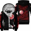 Premium Just Fckn Gonna Send It - Custom Name - Yamaha V2 - Red Black - Fleece Zip Hoodie