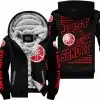 Premium Just Fckn Gonna Send It - Custom Name - Yamaha V2 - Red Black - Fleece Zip Hoodie