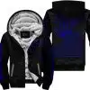Premium Just Fckn Gonna Send It - Custom Name - Fox Racing - Navy Black - Fleece Zip Hoodie