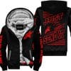 Premium Just Fckn Gonna Send It - Custom Name - Alpinestars - Red Black - Fleece Zip Hoodie