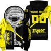 Make Life A Ride Just Send It – Rockstar Energy - Fleece Zip Hoodie