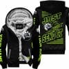 Premium Just Fckn Gonna Send It - Custom Name - Can Am - Neon Black - Fleece Zip Hoodie
