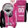 Limited Edition - Custom Name Motocrocss V2 - Sea Doo - Pink 1 - Fleece Zip Hoodie