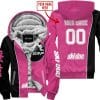 Limited Edition - Custom Name Motocrocss V2 - Ski Doo - Pink 1 - Fleece Zip Hoodie