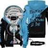 Too Fast To Live Too Young To Die - 3d All Over Printed - Bmw - Fleece Zip Hoodie