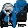 Too Fast To Live Too Young To Die - 3d All Over Printed - Polaris - Blue - Fleece Zip Hoodie