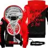 Too Fast To Live Too Young To Die - 3d All Over Printed - Yamaha - Red - Fleece Zip Hoodie