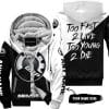 Too Fast To Live Too Young To Die - 3d All Over Printed - Sea Doo - Fleece Zip Hoodie