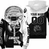 Premium Gift - Custom Name - Can-Am - White - Fleece Zip Hoodie