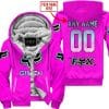 Zero Fox Given  -  Limited Edition  -  Fox Racing  -  Pink - Fleece Zip Hoodie