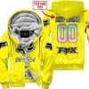 Zero Fox Given  -  Limited Edition  -  Fox Racing  -  Yellow - Fleece Zip Hoodie