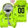 Zero Fox Given  -  Limited Edition  -  Fox Racing  -  Neon -  Fleece Zip Hoodie