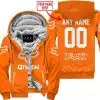 Zero Fox Given  -  Limited Edition  -  Fox Racing  -  Orange - Fleece Zip Hoodie