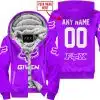 Zero Fox Given  -  Limited Edition  -  Fox Racing  -  Purple - Fleece Zip Hoodie