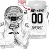 Zero Fox Given  -  Limited Edition  -  Fox Racing  -  White - Fleece Zip Hoodie