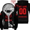Zero Fox Given – Limited Edition – Honda – Black V1 - Fleece Zip Hoodie
