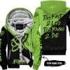 Too Fast To Live Too Young To Die - 3d All Over Printed - Fox Racing & Monster Energy - Fleece Zip Hoodie