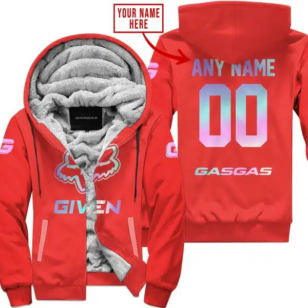 Zero Fox Given – Limited Edition – Gasgas - Fleece Zip Hoodie