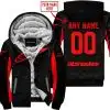 Custom Name Racing - Limited Edition - Alpinestars - Red - Fleece Zip Hoodie