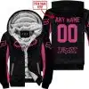 Custom Name Racing - Limited Edition - Fox Racing - Pink 1  - Fleece Zip Hoodie