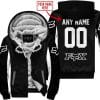 Custom Name Racing - Limited Edition - Fox Racing - White - Fleece Zip Hoodie