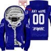 Custom Name Racing - Limited Edition - Fox Racing V2 - Navy - Fleece Zip Hoodie