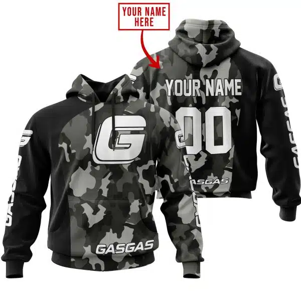 Gas Gas Racing Camo | Custom Name Racing | Kid & Adult