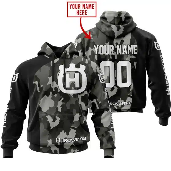 Husqvarna Racing Camo | Custom Name Racing | Kid & Adult