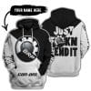 Just Fkcn Send It - 3d All Over Printed - Can Am Black