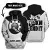Just Fkcn Send It - 3d All Over Printed - Can Am Black