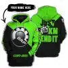 Just Fkcn Send It - 3d All Over Printed - Can Am Green