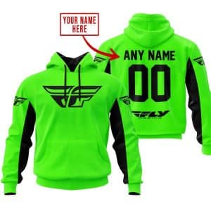 Custom Name Racing - Limited Edition - Fly Racing- Green V2