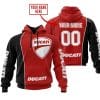 Limited Edition - Custom Name Motocrocss V2 - Ducati - Red