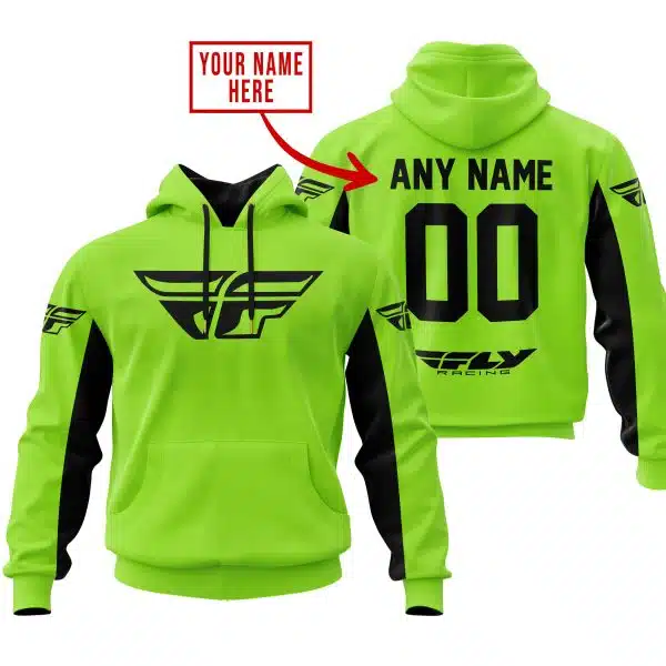 Custom Name Racing - Limited Edition - Fly Racing- Green 1 V2