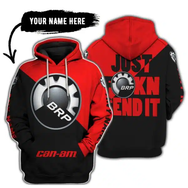 Just Fkcn Send It - 3d All Over Printed - Can Am Red