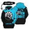 Just Fkcn Send It - 3d All Over Printed - Can Am Sky Blue