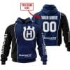 Limited Edition - Custom Name Motocrocss V2 - Husqvarna - Navy