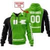 Limited Edition - Custom Name Motocrocss V2 - Kawasaki - Green