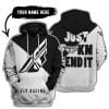 Just Fkcn Send It - 3d All Over Printed - Fly Racing Black