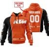 Limited Edition - Custom Name Motocrocss V2 - Ktm - Orange