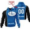 Limited Edition - Custom Name Motocrocss V2 - Polaris - Blue