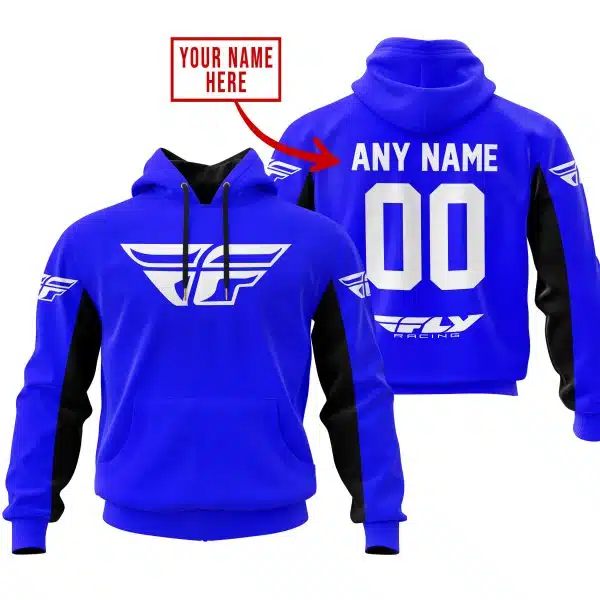 Custom Name Racing - Limited Edition - Fly Racing- Blue V2
