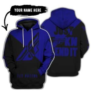 Just Fkcn Send It - 3d All Over Printed - Fly Racing Navy