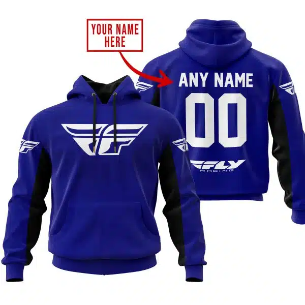 Custom Name Racing - Limited Edition - Fly Racing- Navy V2