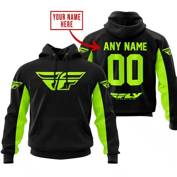 Custom Name Racing - Limited Edition - Fly Racing- Neon